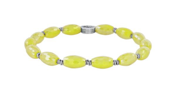 Gelb - Petit Glamour d'Afrique - Armband von Konplott